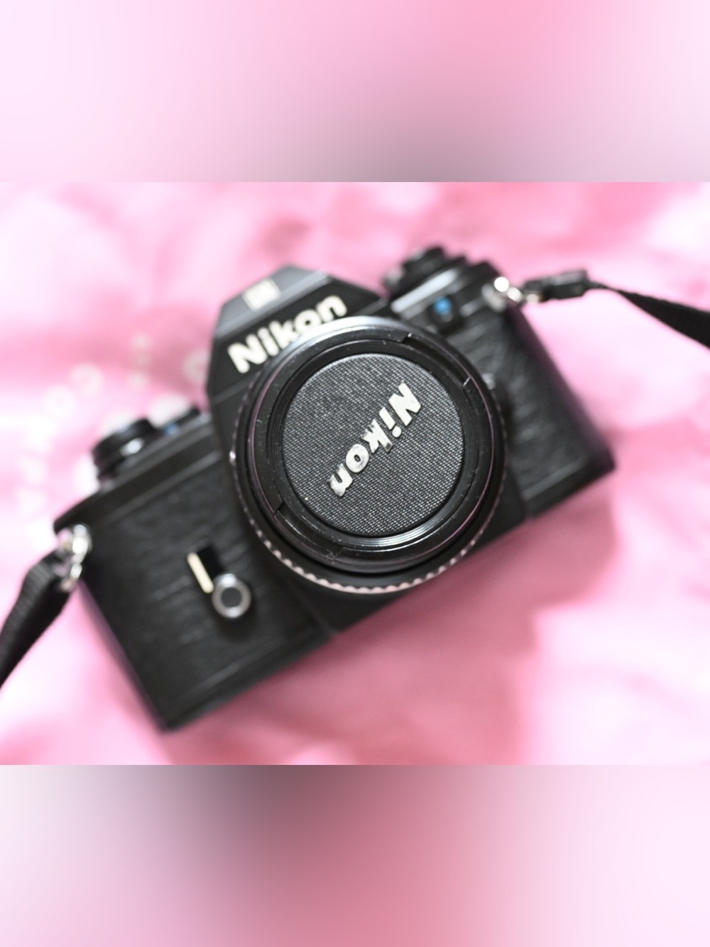 Nikon EM Black SLR 35mm Camera